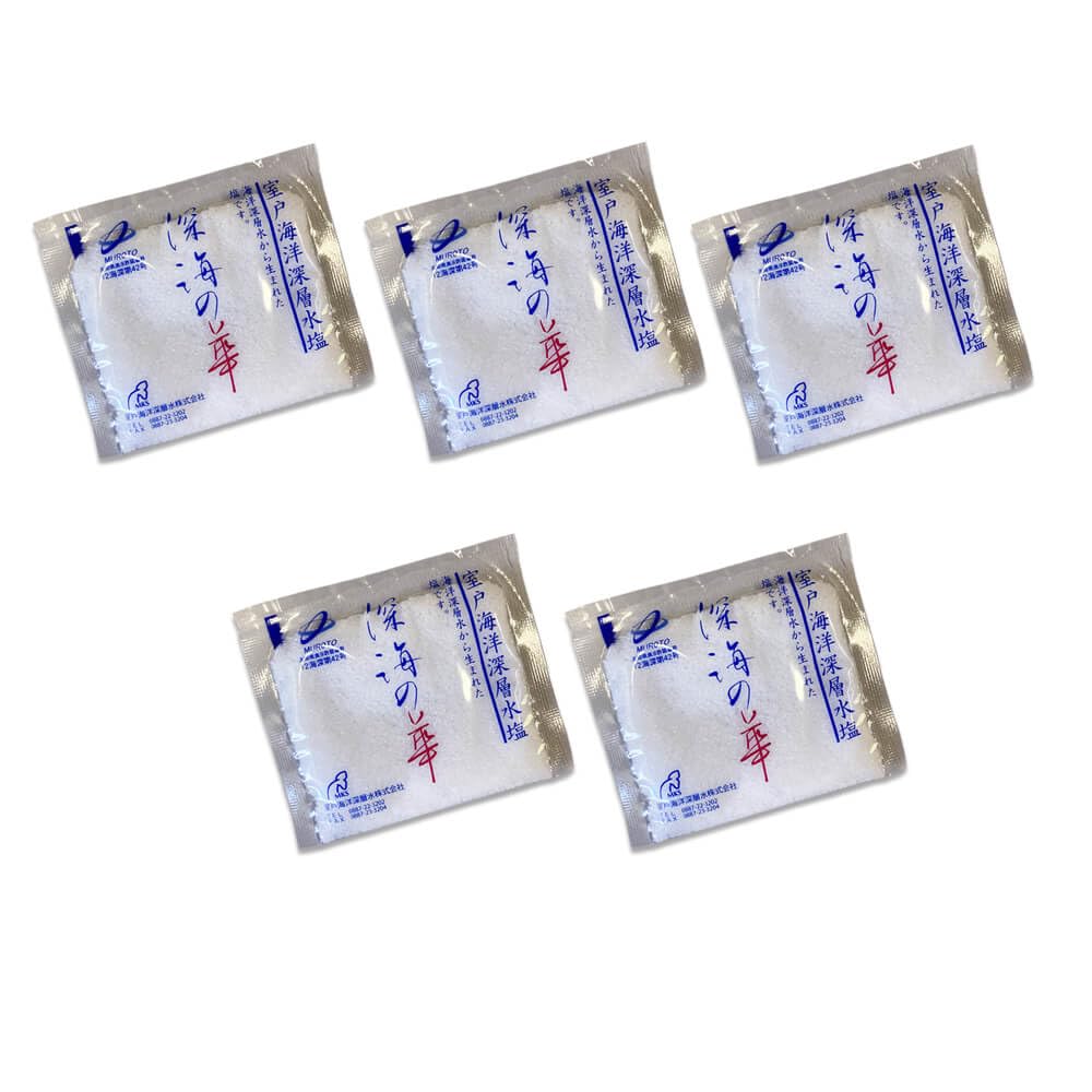 Amazon.co.jp: 室戸海洋深層水塩 深海の華 小分け 個包装 10g×5P 高知